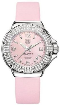 Tag Heuer Formula 1 Pink Dial Ladies Watch WAC1216.BC0841