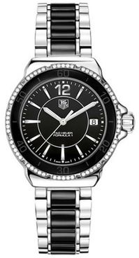 Tag Heuer Formula 1 Black Dial Diamond Women's Watch WAH1212.BA0859