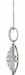 Diamond Square Pendant, 1.41 Carat on Solid 18k White Gold P20246W - image 2