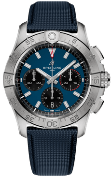Breitling Avenger B01 Chronograph 42 Blue Dial Men's Watch AB0146101C1X1